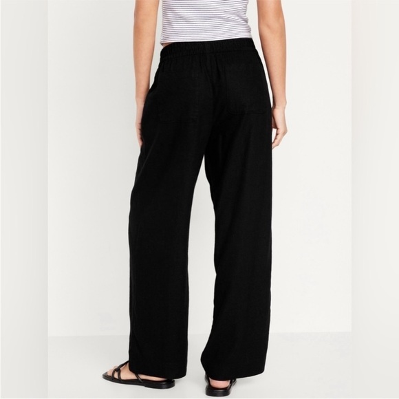 NWOT! High-Waisted Linen-Blend Wide-Leg Pants - Multiple Sizes🌸 - Picture 2 of 8